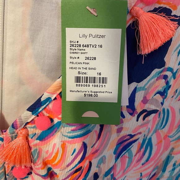 Lilly Pulitzer NWT CAMBREY shift dress - Picture 7 of 7
